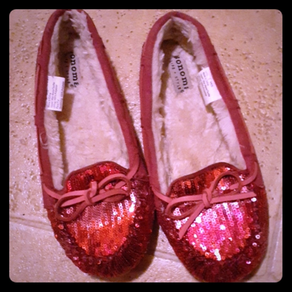 Sequin Slippers